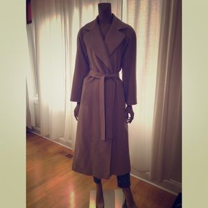 Cashmere full length coat from Neiman Marcus